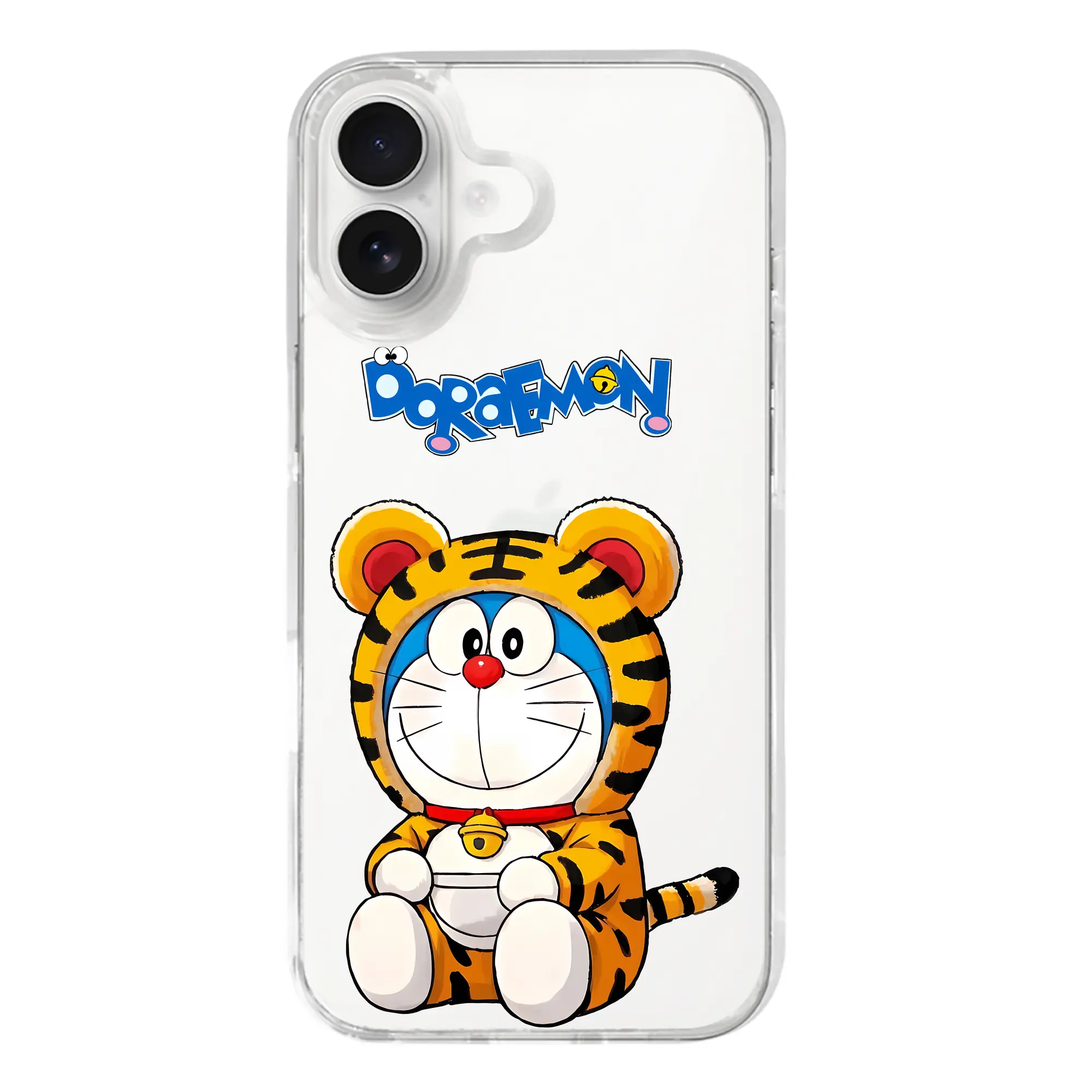 ドラえもん グッズドラえもん - iPhone 17シリーズ 透明スマホケース – 薄型・耐衝撃・精密フィット保護カバー